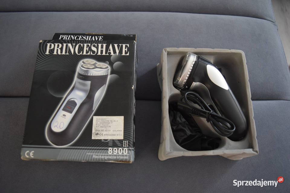 Golarka Akumulatorowa Nowa PRINCESHAVE Okazja warmińsko-mazurskie sprzedam