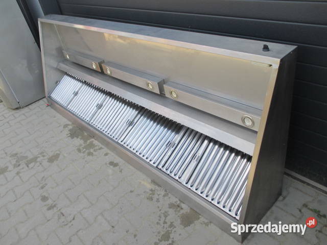 OKAP GASTRONOMICZNY SKOŚNY Z FILTRAMI 27510045