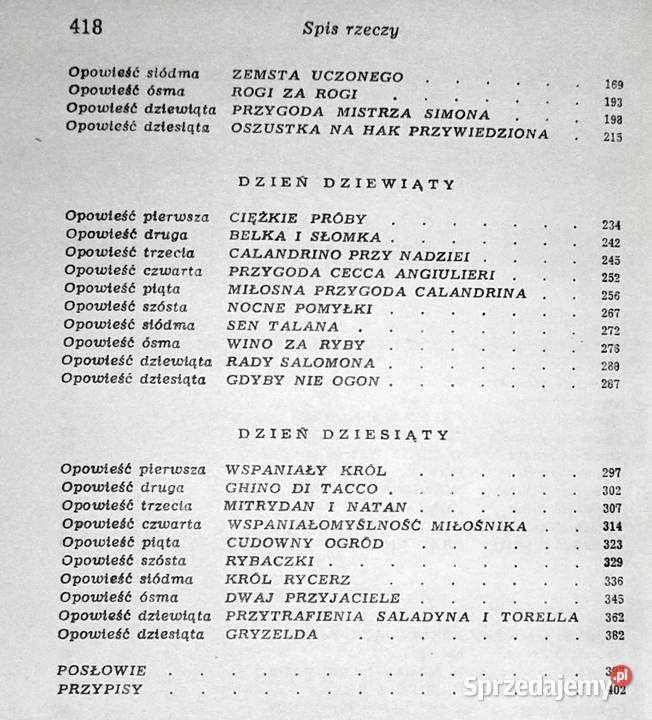 Dekameron Tom 12 Giovanni Boccaccio Chełm