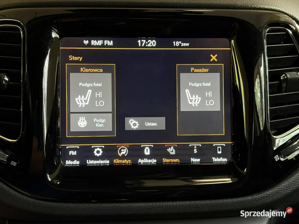 Jeep Compass 14 140 Limited Skóry Podgrzewane mazowieckie Lipówki sprzedam