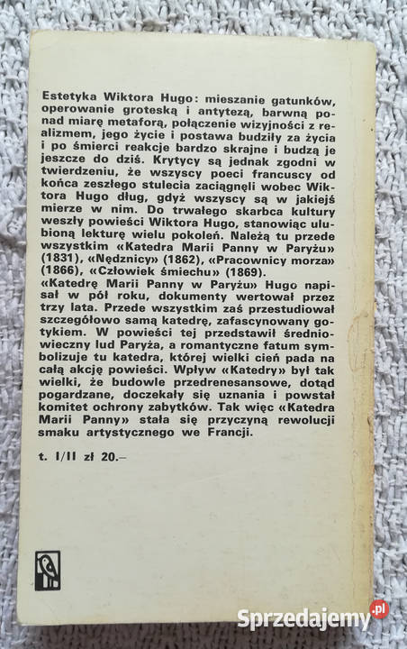Katedra Marii Panny w Paryżu Wiktor Hugo podlaskie Białystok
