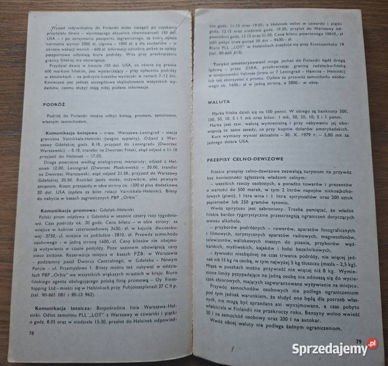 Finlandia mały przewodnik turystyczny KAW Kraków