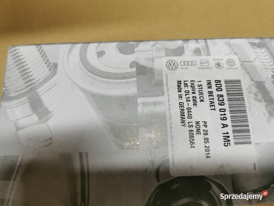 Klamka wewnętrzna audi a4 RS4 8D0 839 019A 1M5 Knurów sprzedam