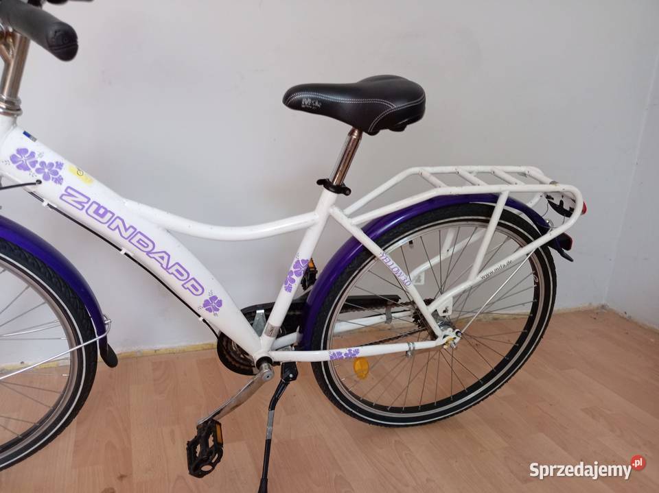 Rower młodzieżowy 26 3 biegi Dynamo w kole LED Ciechanów