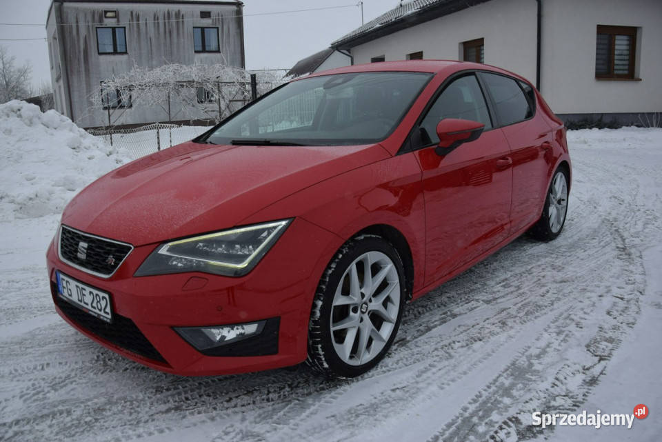 Seat Leon 14B FR Navi Led Pdc 2 KPL KÓŁ Tempomat 122KM podkarpackie Majdan Sieniawski