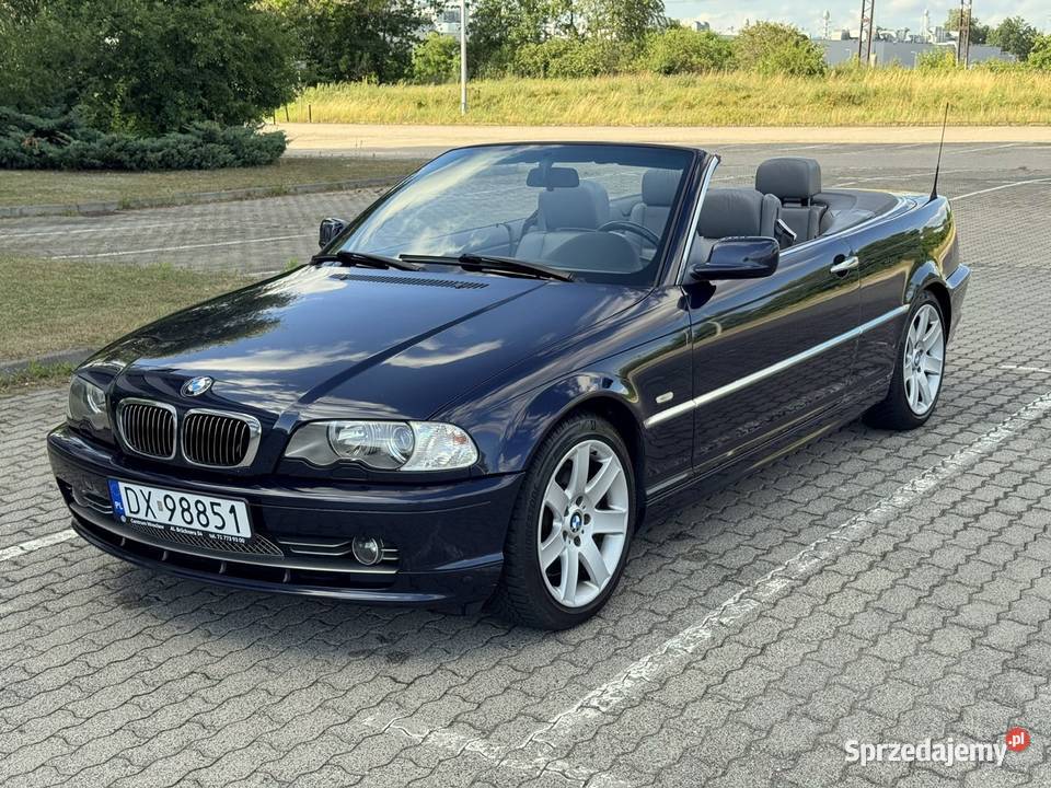 BMW E46 330Ci Cabrio Szwajcar Hardtop Manual Wrocław