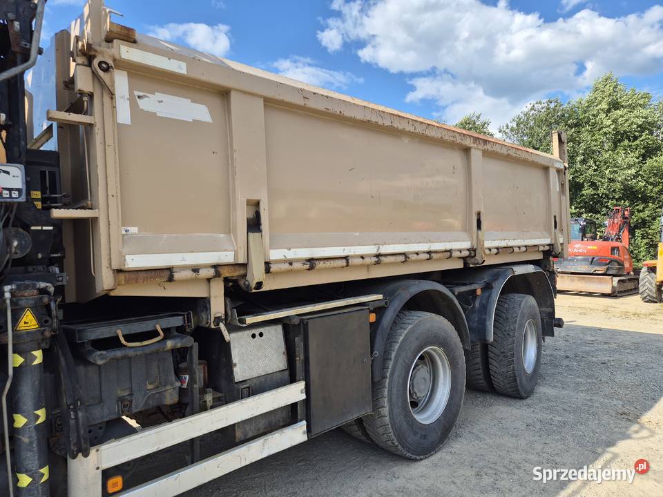 MAN TGS 26400 6x6 HDS HIAB 144 DS2 DUO Wywrot Rabka-Zdrój