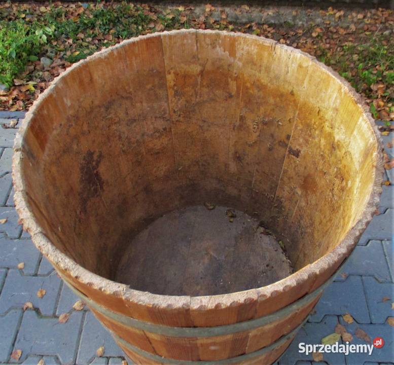 Stara Dębowa Beczka Dzieża Stożkowa na Nogach Pozostałe Nieporęt sprzedam