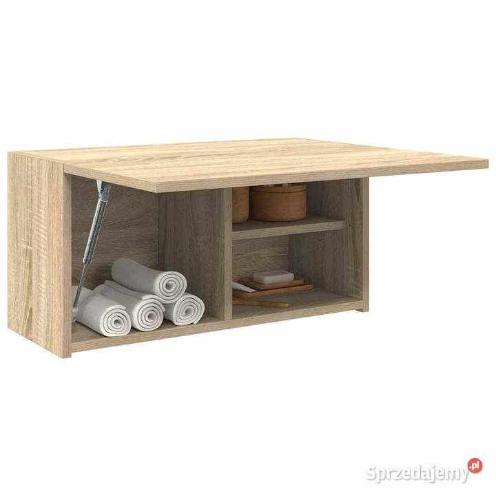 Wisząca szafka łazienkowa dąb sonoma 60x25x30 Warszawa
