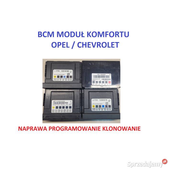 BCM Moduł komfortu naprawa klonowanie Opel Naprawa i warsztat Rybnik