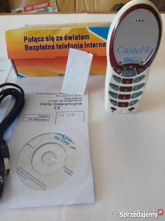 Telefon USB Castel SX06 Białystok sprzedam