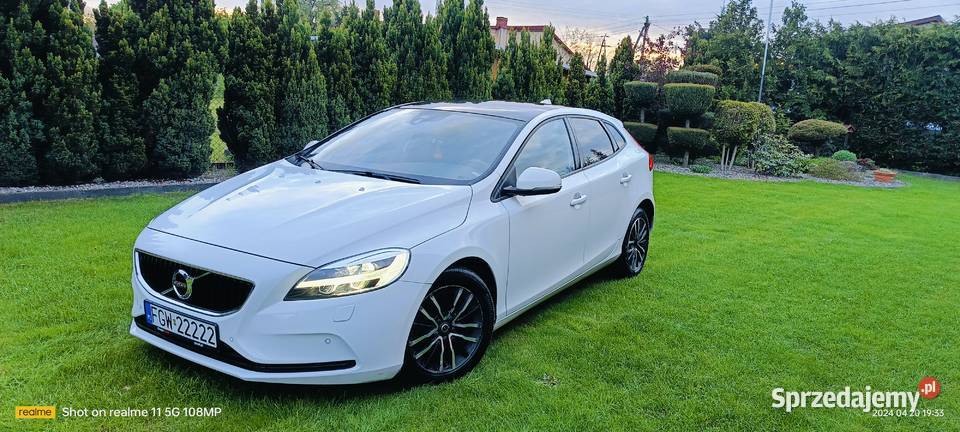 Volvo V40 20 Diesel 2017 Stan techniczny i nieuszkodzony lubuskie Gorzów Wielkopolski sprzedam