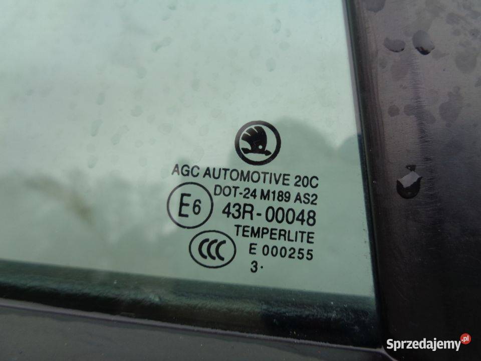 DRZWI PRAWE TYŁ SKODA OCTAVIA III SEDAN LF9R 12 Rakoniewice sprzedam