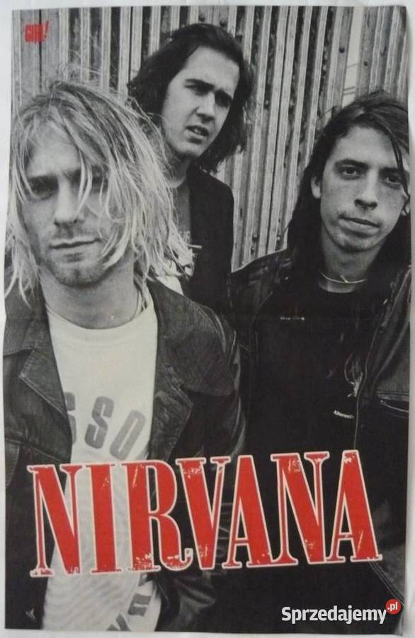 PLAKATY NIRVANA WYPRZEDAŻ ŚWIAT PLAKATÓW Bydgoszcz sprzedam