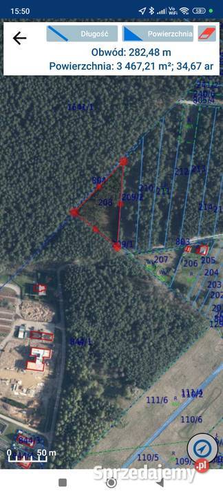 Działka budowlano leśna Olkusz pomorzany 34000m2 Sprzedaż sprzedam