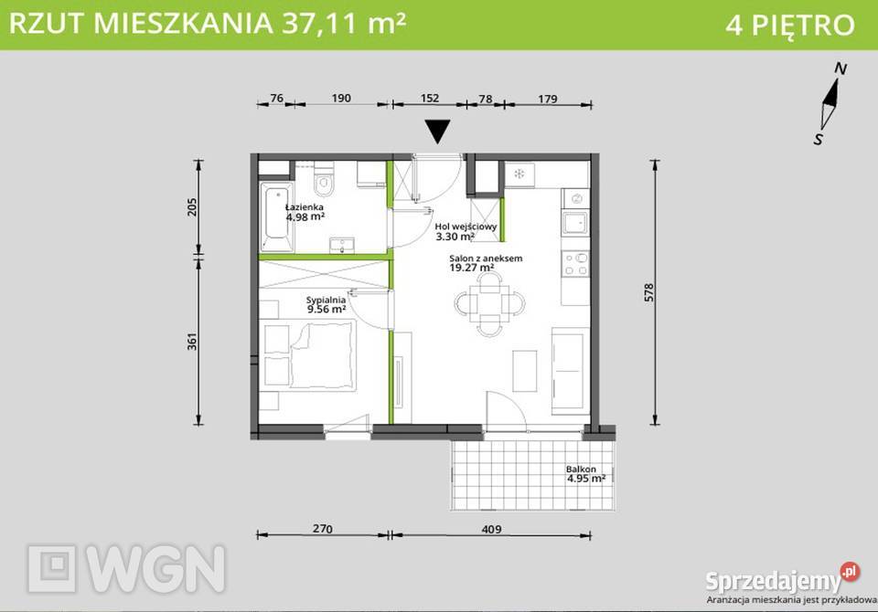 M3 Inwestycja Aleje Praskie umeblowane garaż miejsce parkingowe