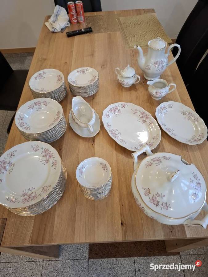SERWIS PORCELANOWY 12 OSÓB PRODUCENT ZAKŁADY