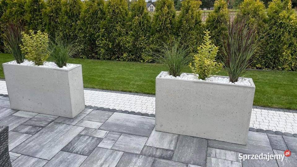 Donica betonowa 100x40x40 Beton architektoniczny Grudziądz sprzedam