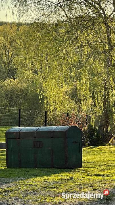 Antyczna skrzynia świetny stan Do renowacji z Rzeszów