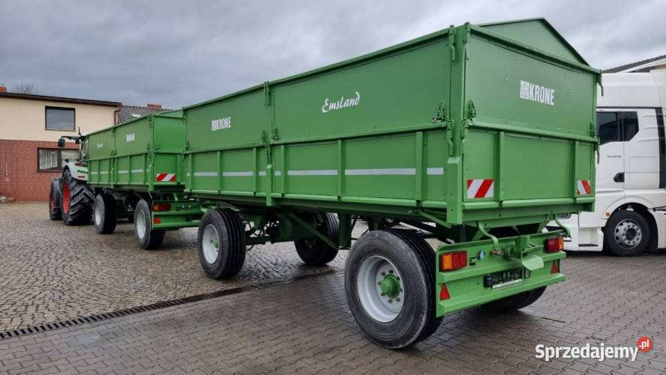 rolnicze Krone KRONE DK225 16 Przyczepa Krone opolskie Głogówek