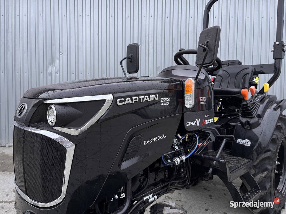 Captain 223 Traktor ciągnik komunalny ogrodniczy Końskie