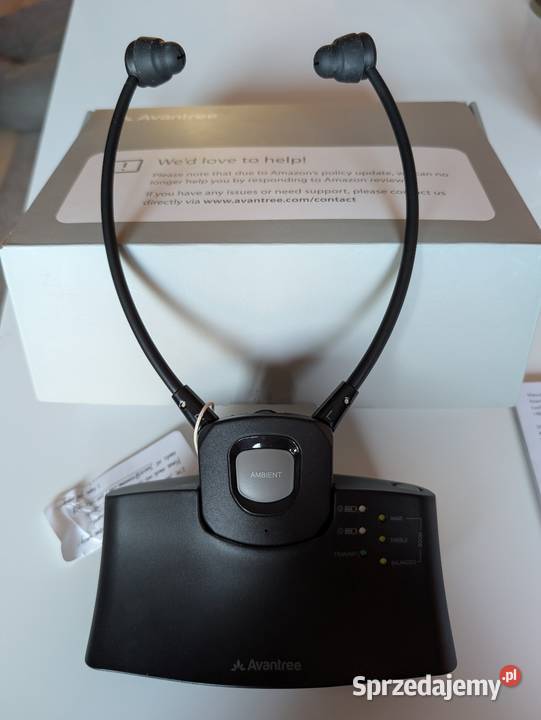 Słuchawki bezprzewodowe dokanałowe Avantree Międzyrzecz