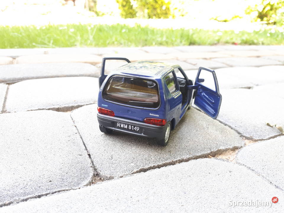 Fiat Seicento 600 Sejak 132 czarne tablice Tywonia