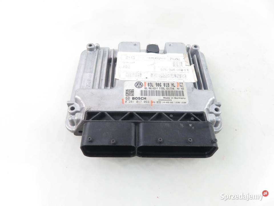 STEROWNIK SEAT ALHAMBRA 20 TDI 03L906018HL Komputery małopolskie sprzedam