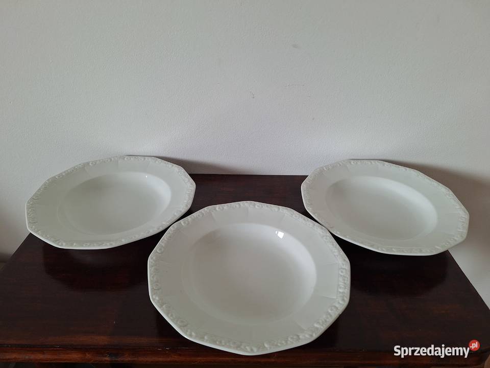 Rosenthal Maria Biała porcelanowy talerz głęboki biały Gdańsk sprzedam