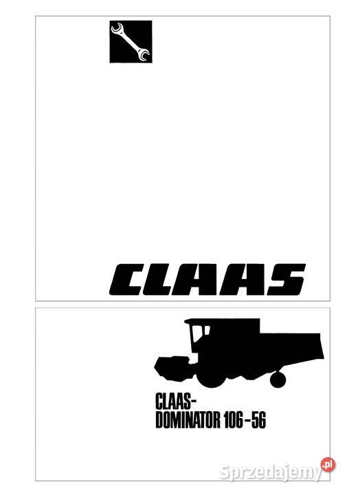 Claas Matador gigant Instrukcja katalog napraw Pozostałe Szamotuły