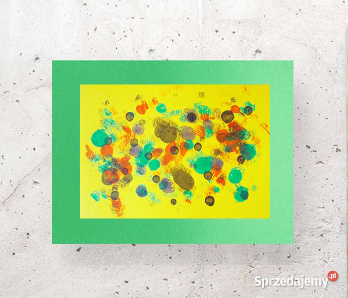 nowoczesna grafika do pokoju abstrakcja rysunek małopolskie Kraków sprzedam