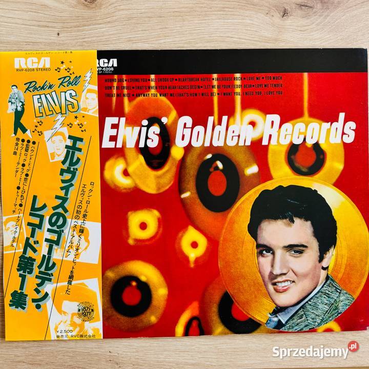Elvis Presley Elvis Golden Records EXNM Japan rock Gdańsk