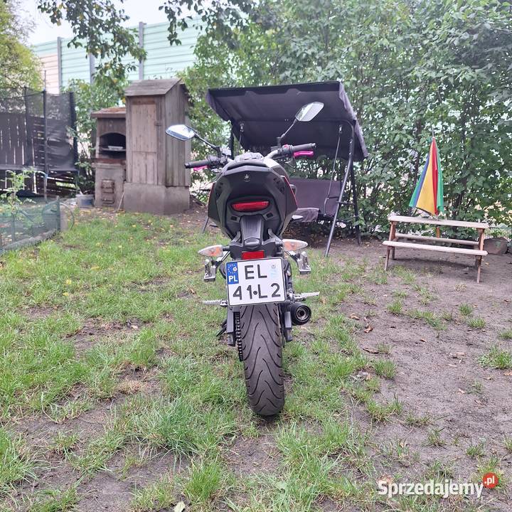 Yamaha MT125 MT 125 STAN OKAZJA łódzkie Łódź