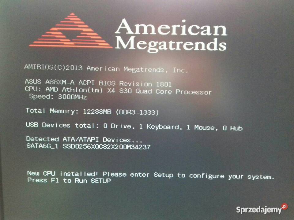 AMD Athlon X4 830 FM2 Quad Core 3GHz turbo 34GHz Procesory Bydgoszcz sprzedam