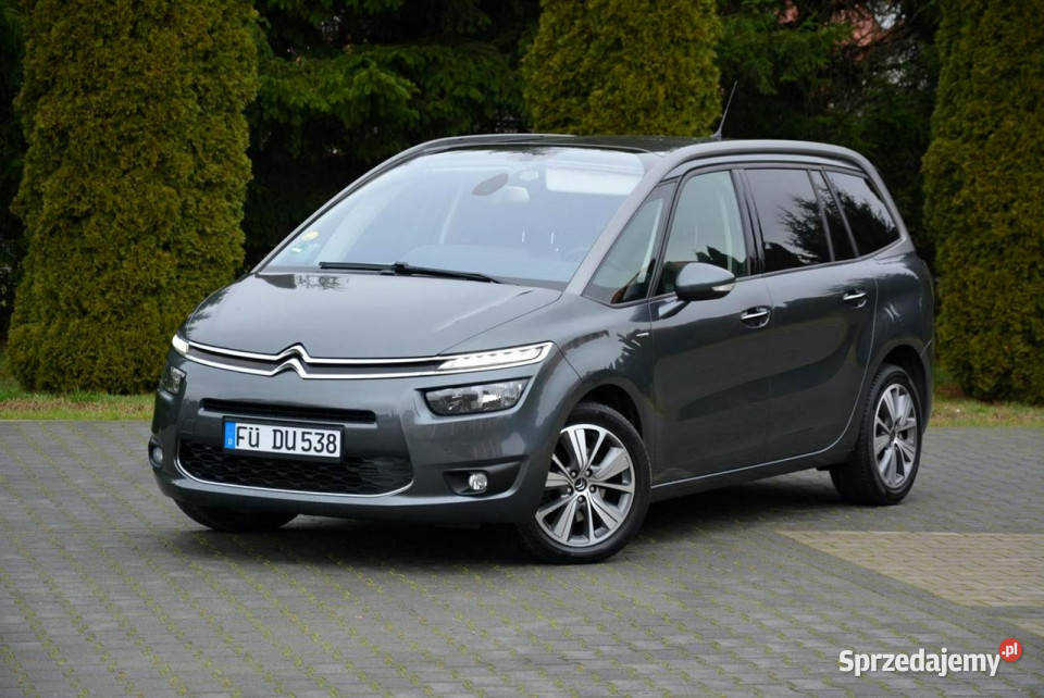 Citroen C4 Grand Picasso Exclusive Navi półskóry Ostrów Mazowiecka