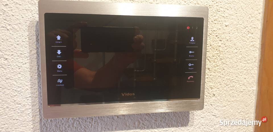 Wideodomofon Vidos dwurodzinny Bramka IP Opole
