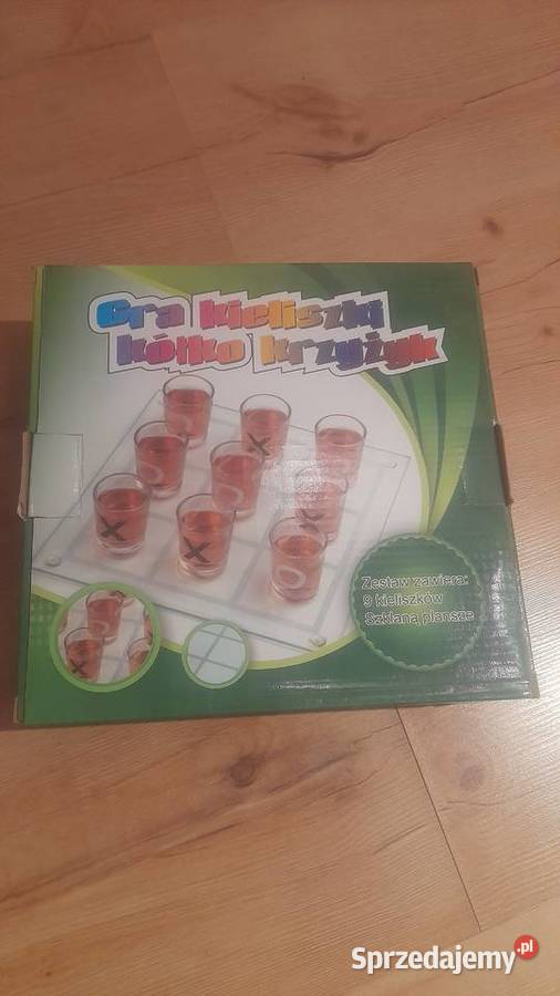 Gra kółko i krzyżyk kieliszki dolnośląskie