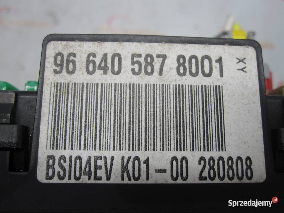 BERLINGO II 08r moduł BSI 9664058780 Kielce