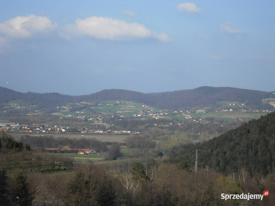 DZialka widokowo rolna 35argm lososina dolna Nowy Sącz