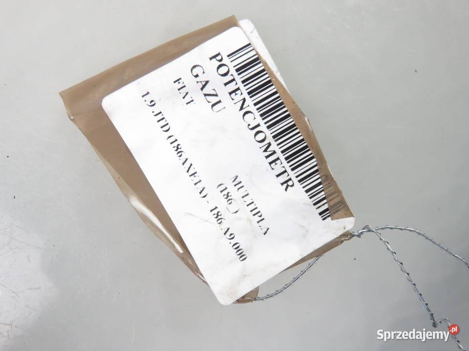 POTENCJOMETR GAZU FIAT MULTIPLA 19 JTD 46825442 małopolskie sprzedam