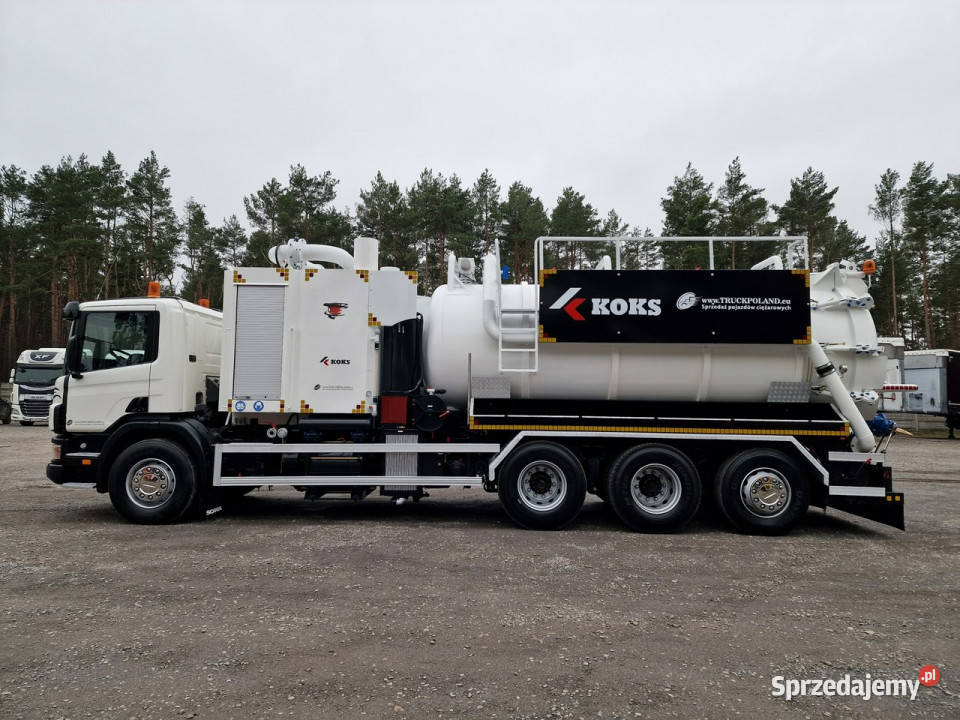 Scania KOKS MultiVac ciśnieniowy z 2 pompami Daleszyce