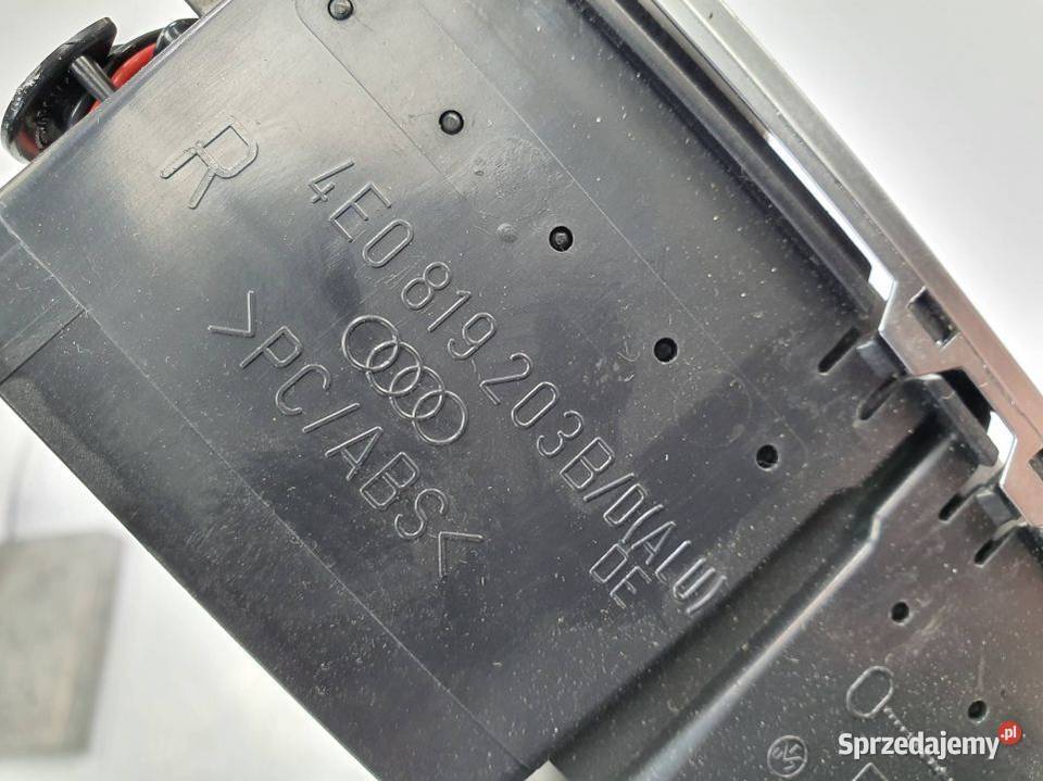 PANEL KLIMATYZACJI AUDI A8 D3 4E0819203B