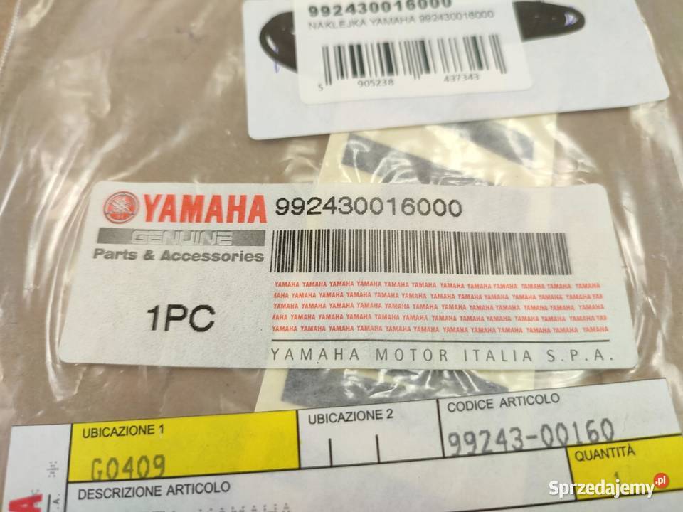 NAKLEJKA EMBLEMAT NA BAK YAMAHA TT 600E 19961998 lubelskie sprzedam