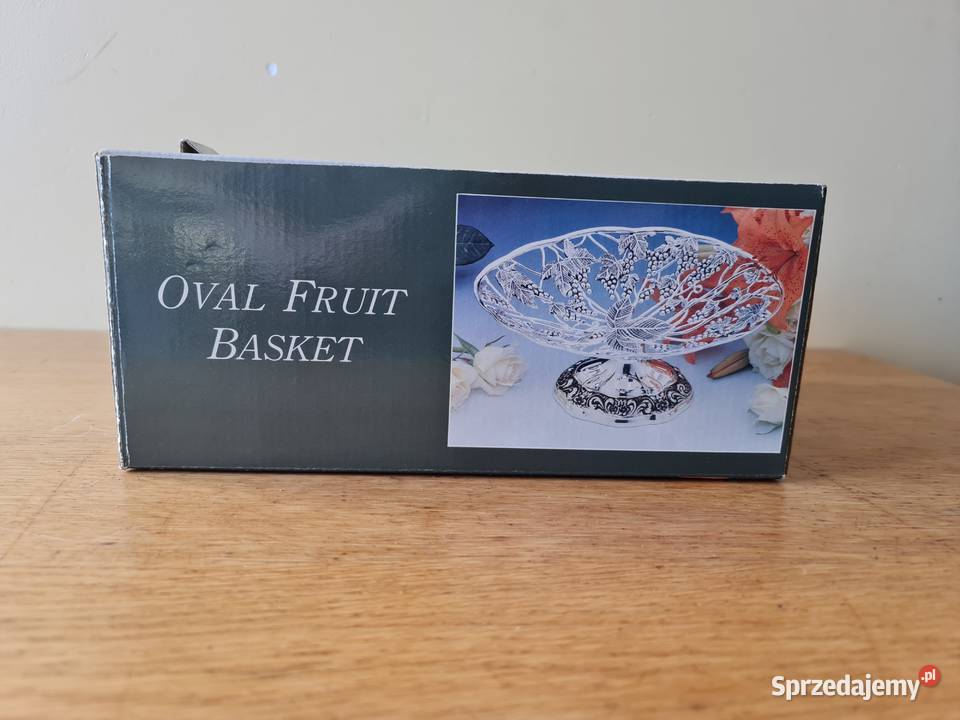 Paterakoszyk na nodze zdobiony kwiatem winogrona Warszawa sprzedam