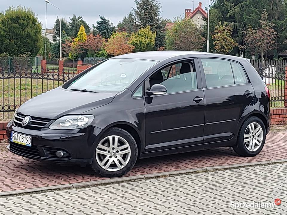 VW GOLF PLUS 20 TDI welurowa tapicerka Leszno
