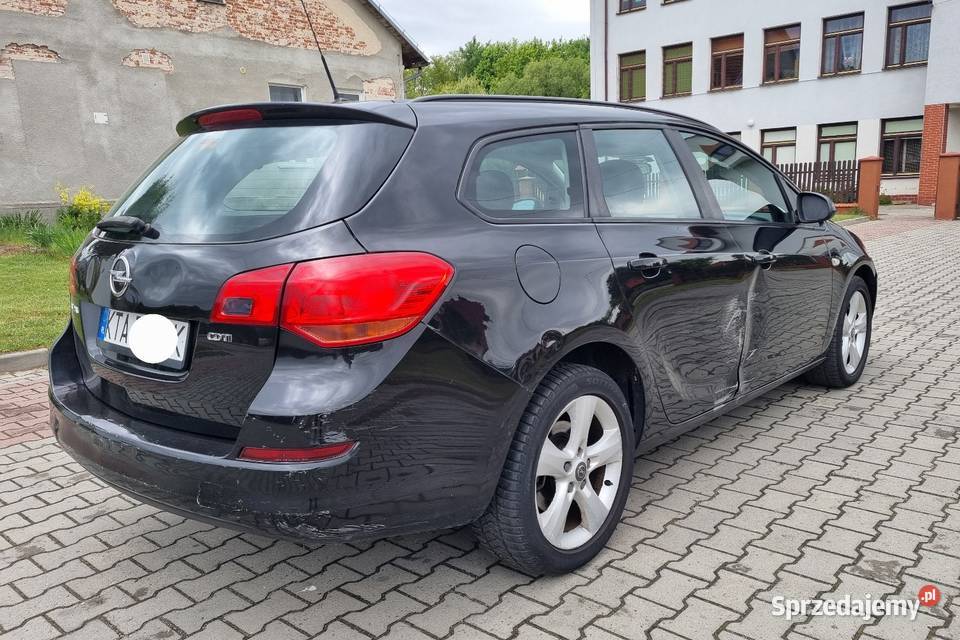 Opel Astra J 17cdti 2012r Astra Tarnów