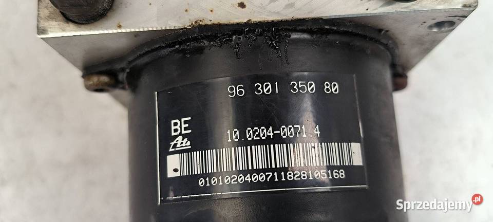 POMPA ABS HAMULCOWA PEUGEOT 206 9630135080 kujawsko-pomorskie Lipno