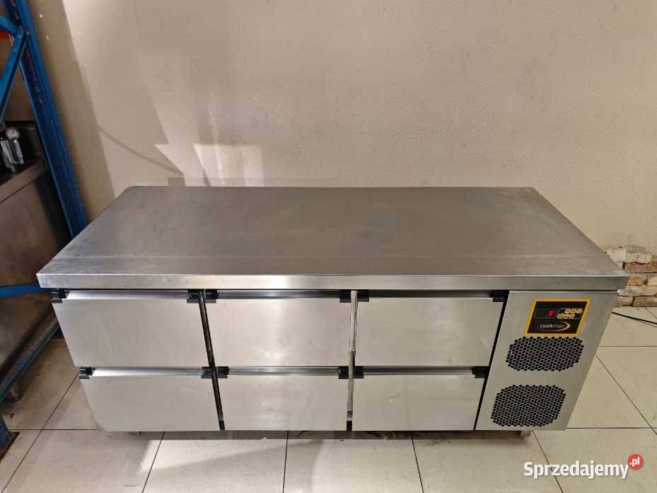 Stół chłodniczy Cookmax 6 szuflad GN 170x70 Góra