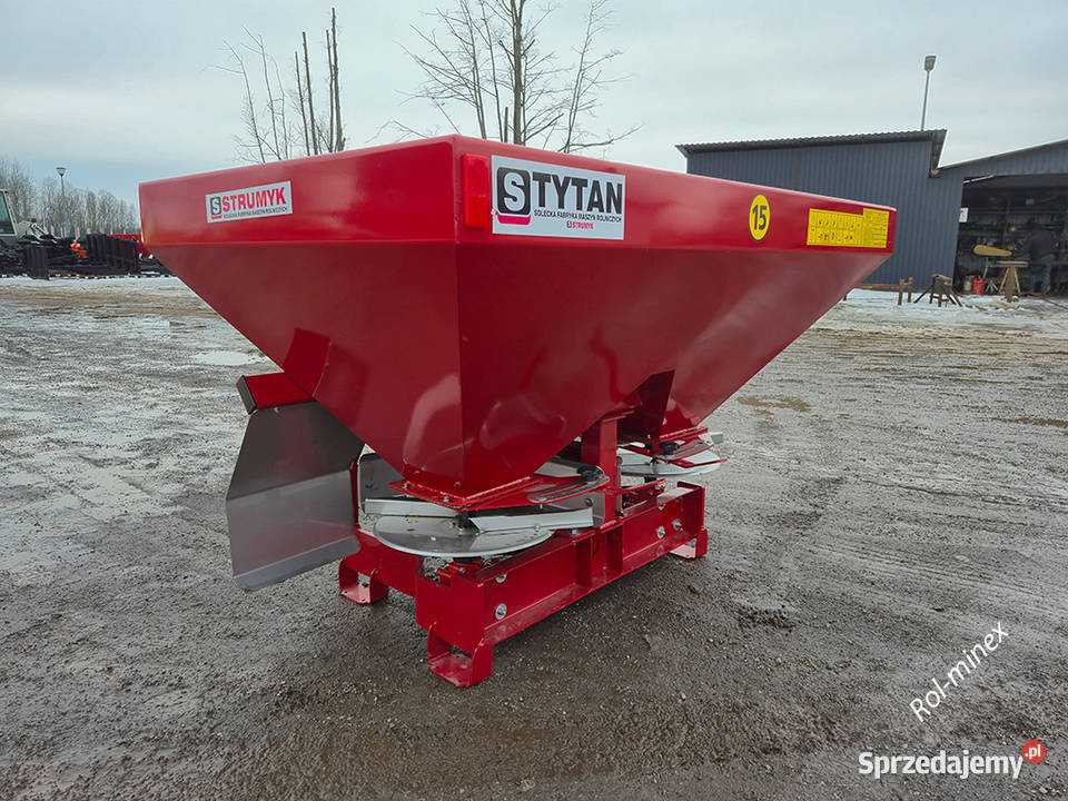 Rozsiewacz do nawozów STRUMYK TYTAN Hydraulika