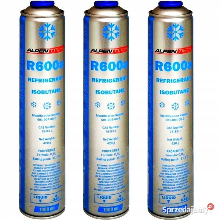 Czynnik Gaz Chłodniczy R600a Świętochłowice